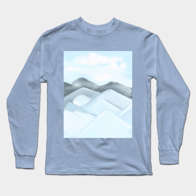 Misty Mountains Long Sleeve T-Shirt by Chander